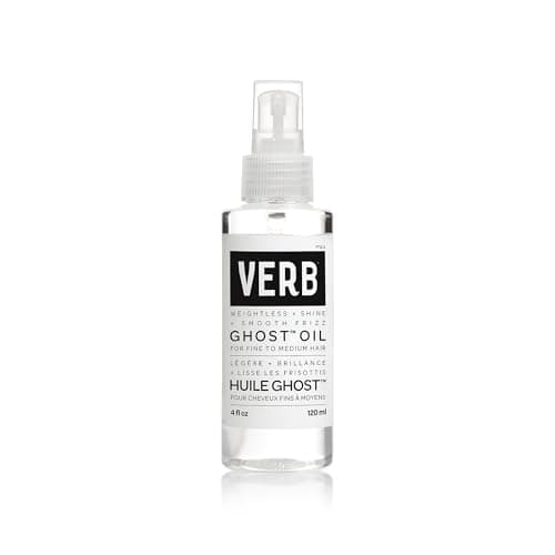 VERB Ghost Oil, 4 fl oz- Weightless Hair Oil for Fine…