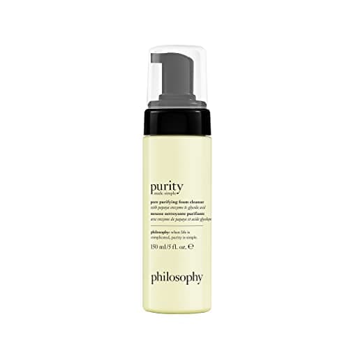 philosophy purity made simple pore purifying foaming facial…