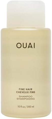 OUAI Fine Hair Shampoo - Biotin Thickening Shampoo for Flat