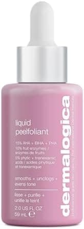 Dermalogica Liquid Peelfoliant Face Exfoliator Peel, 2 fl oz