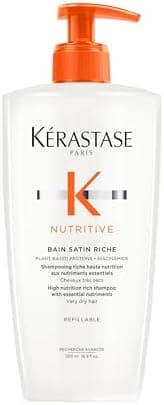 Kerastase Nutritive Bain Satin Riche Shampoo - Cleanses…