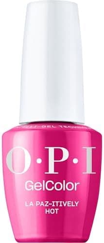 OPI GelColor La Paz-itively Hot | Opaque Hot Cool-Toned Pink…