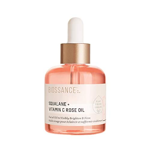 BIOSSANCE Squalane + Vitamin C Rose Advanced Facial Oil…