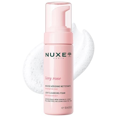 NUXE Very Rose Cleansing Foam Light Facial Cleanser…