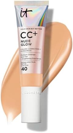 IT Cosmetics CC+ Nude Glow (Medium Tan) - Medium Coverage…