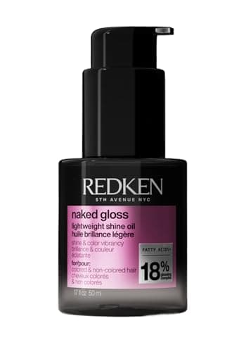 Redken Naked Gloss Shine Hair Oil - Adds Shine & Enhances…