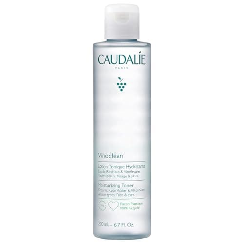 Caudalie Vinoclean Moisturizing Toner with Rose Water - 200 mL