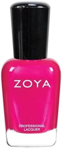 ZOYA Lola Nail Polish, Ultra-Bright Neon Fuchsia Polish…