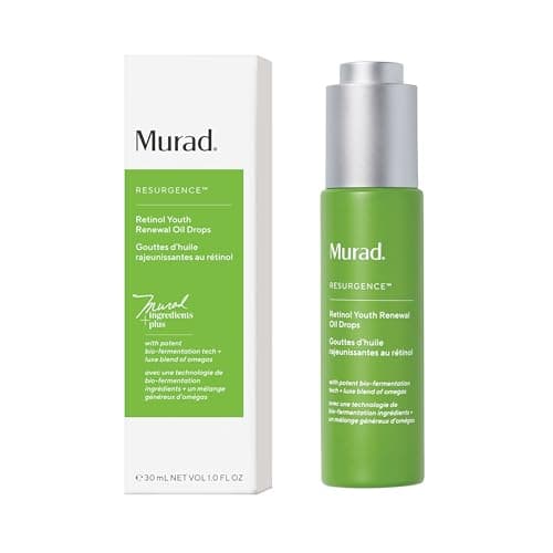 Murad Retinol Youth Renewal Oil Drops – Anti-Aging Retinol…