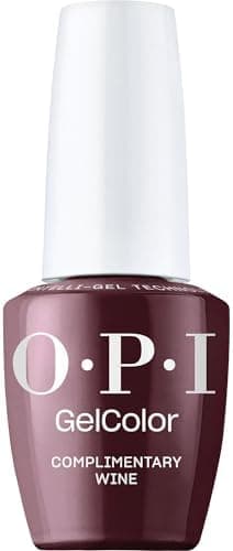 OPI GelColor Complimentary Wine | Opaque Dark Burgundy Purple…