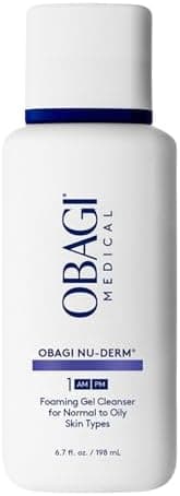 Obagi Nu-Derm Foaming Gel for Face- Hydrating Cleanser…