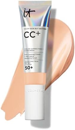 IT Cosmetics CC+ Cream (Light Medium) - Natural Full Coverage…
