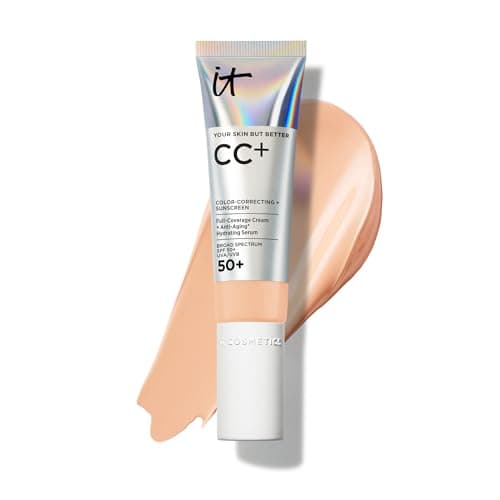 IT Cosmetics CC+ Cream (Light Medium) - Natural Full Coverage…