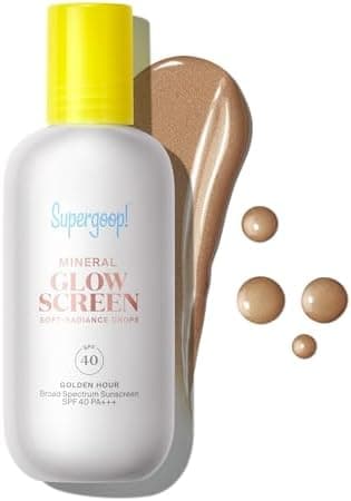 Supergoop! Glowscreen Soft-Radiance Drops Mineral SPF 40…