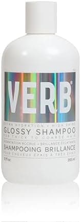 VERB Glossy Shampoo, 12 fl oz – Cleanses + Adds High Shine…