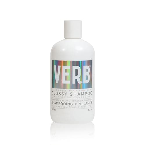 VERB Glossy Shampoo, 12 fl oz – Cleanses + Adds High Shine…