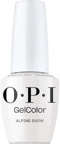 OPI GelColor Alpine Snow | Opaque Soft White Crème LED Cure…