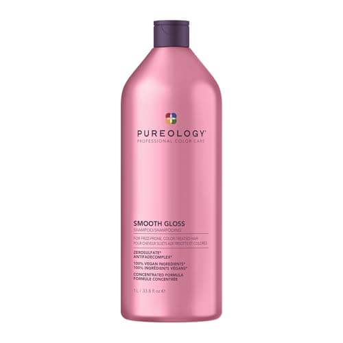 Pureology Smooth Gloss Shampoo - Sulfate-Free Shampoo…