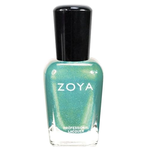 ZOYA Zuza Nail Polish, Deep Oceanic Turquoise Foil Metallic…