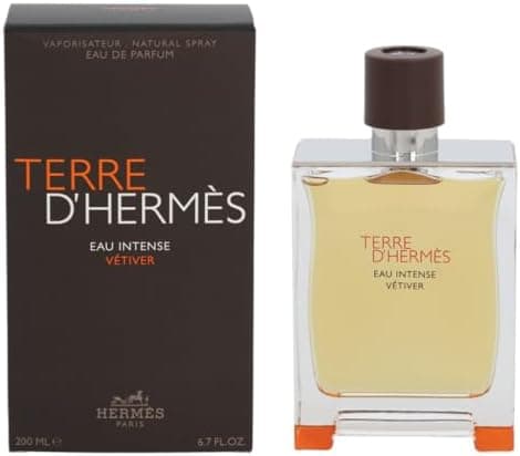 Terre D'Hermes Eau de Intense Vetiver by Hermes for Men 6.7 oz…