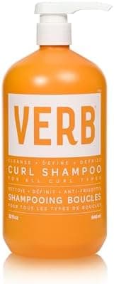 VERB Curl Shampoo, 32 fl oz - Curl Shampoo for All Curl Types…