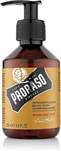 Proraso Wood and Spice Beard Wash - Moisturizing & Cleansing…