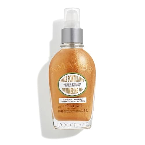 L'OCCITANE Almond Shimmering Body Oil: Instant Golden Glow 3.3…