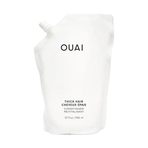 OUAI Thick Hair Conditioner Refill - Moisturizing Conditioner…