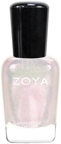 ZOYA Leia Nail Polish, Sheer Opalescent White Polish…