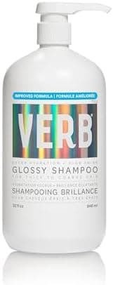 VERB Glossy Shampoo, 32 fl oz – Cleanses + Adds High Shine…