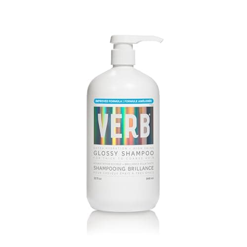 VERB Glossy Shampoo, 32 fl oz – Cleanses + Adds High Shine…