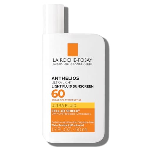 La Roche-Posay Anthelios Ultra Light Fluid Sunscreen for Face…