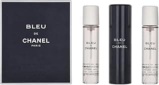Bleu De Chanel Eau De Toilette Travel Spray & Two Refills…