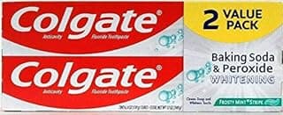 Colgate baking soda and peroxide whitening toothpaste