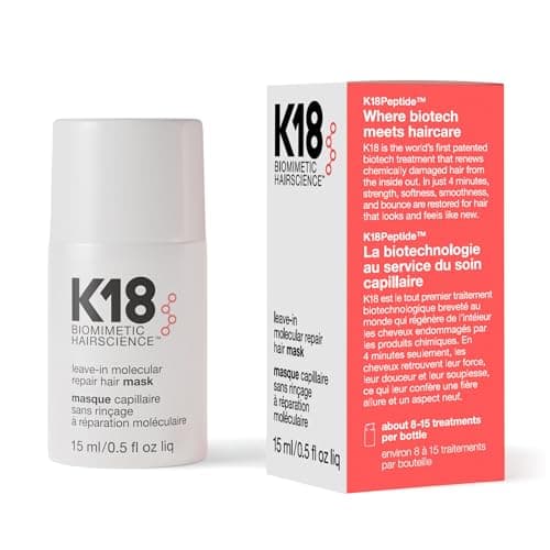 K18 Leave-In Molecular Repair Hair Mask - Peptide Hair…