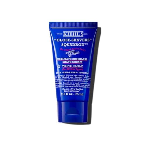 Kiehl's Ultimate Brushless Shave Cream with Menthol White…