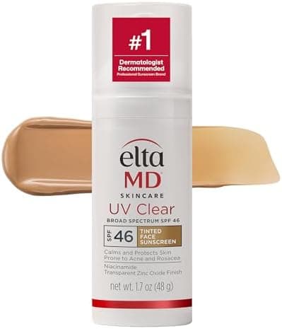 EltaMD UV Clear Tinted Sunscreen for Face