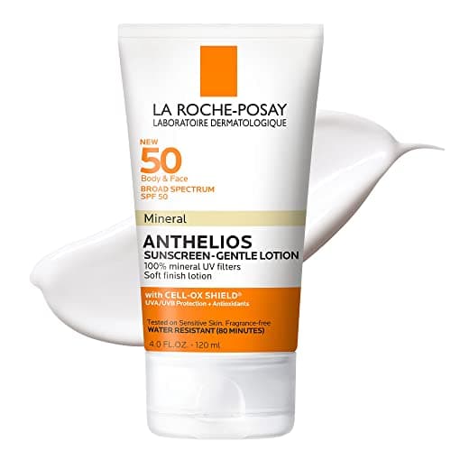 La Roche-Posay Anthelios Mineral Sunscreen SPF 50 Lotion, 3oz
