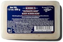 Kiehl's Ultimate Man Body Scrub Exfoliating Bar Soap