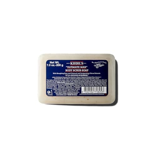 Kiehl's Ultimate Man Body Scrub Exfoliating Bar Soap