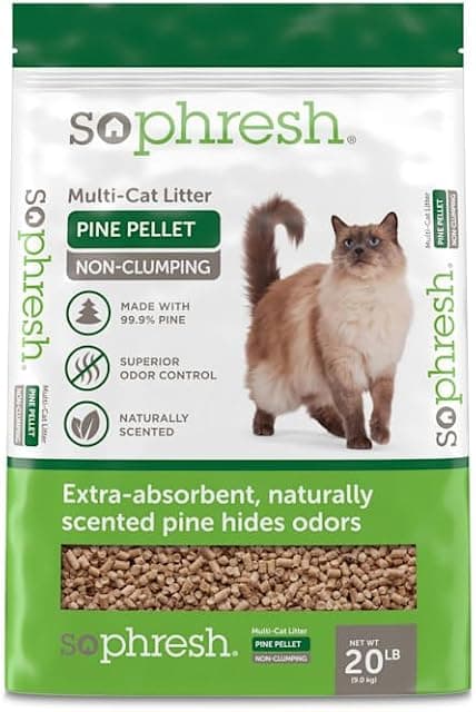 So Phresh by Petco Pine Pellet Non-Clumping Cat Litter 20 lbs.