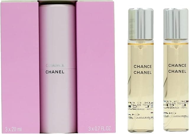 Chance by Chanel for Women - 3 X 0.7 oz EDT Twist and Spray