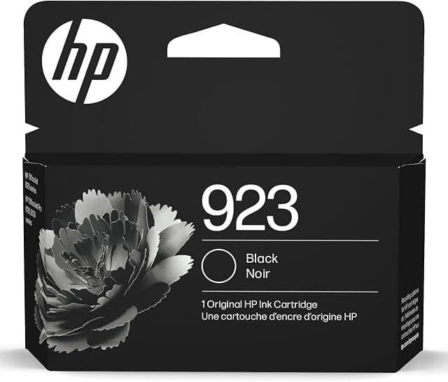 HP 923 Black Ink Cartridge | Works with OfficeJet 8120