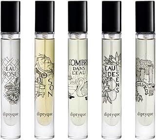 Diptyque Eau de Toilette Travel Spray 0.25 Fl Oz (Pack of 5)…