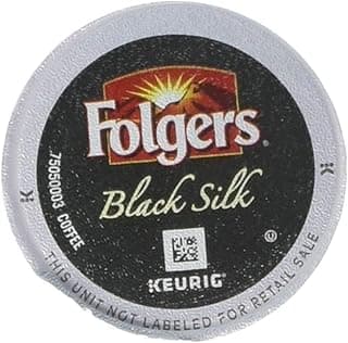 Black Silk Dark Roast Coffee, 72 K Cups for Keurig Makers
