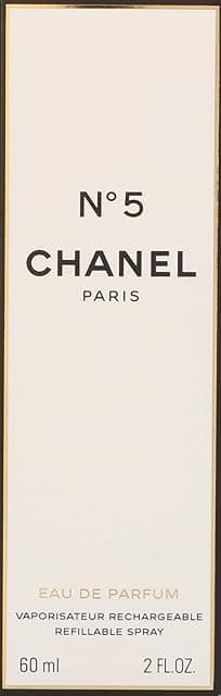 No. 5 by Chanel for Women 2.0 oz Eau De Parfum Refillable…