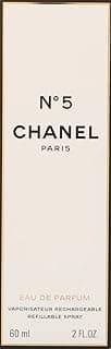 No. 5 by Chanel for Women 2.0 oz Eau De Parfum Refillable…