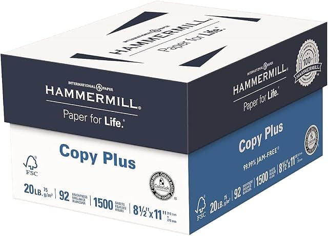 Hammermill Copy Plus 8.5 x 11 Copy Paper