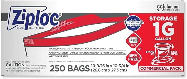SC Johnson Professional Ziploc Storage Bags with New Grip 'n…
