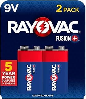 Rayovac Fusion 9V Batteries (2 Pack)